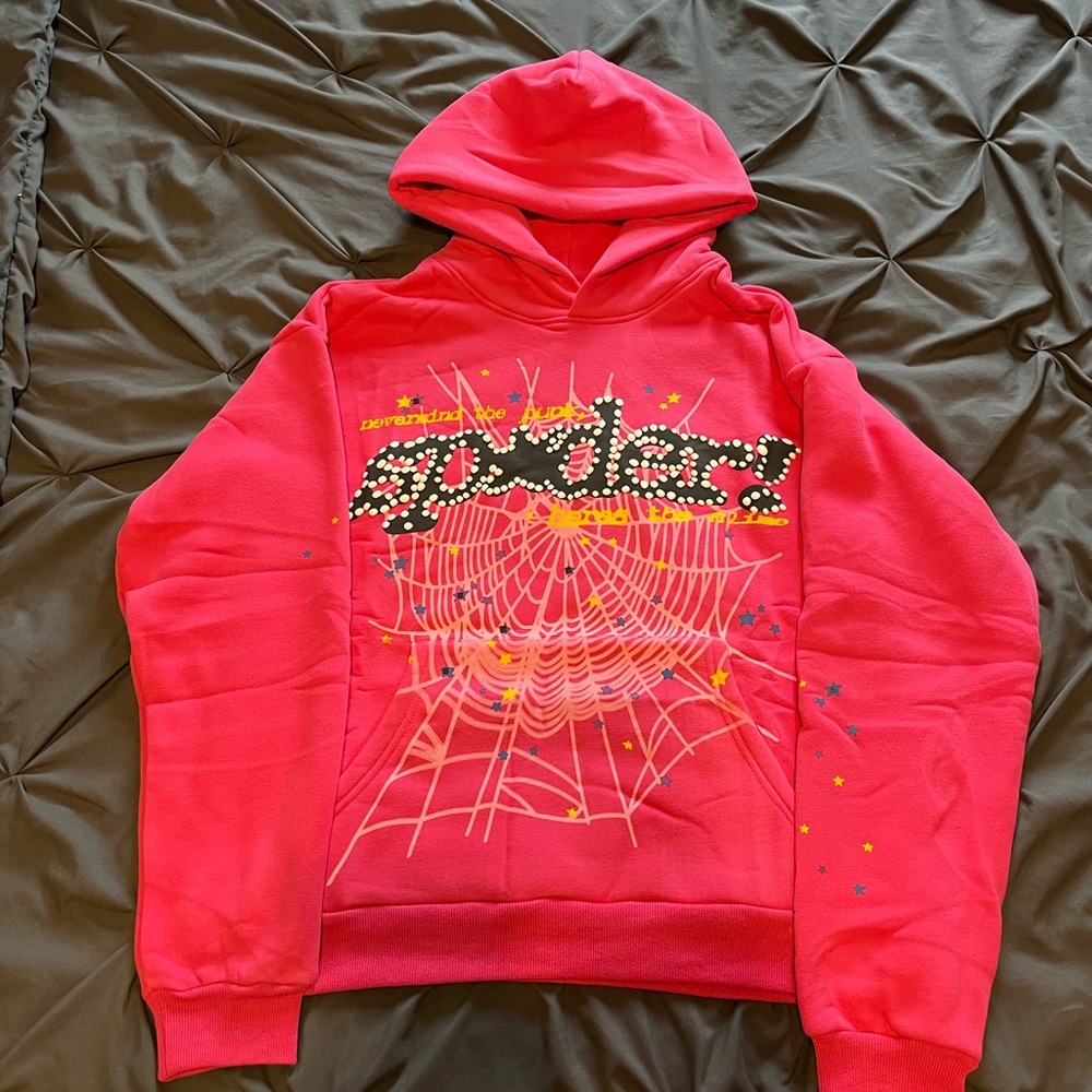 Pink Sp5der Hoodie